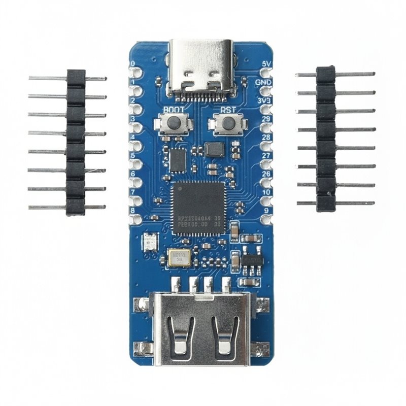 Diy Electronics Shop - 【Nu kopen】RP2350-USB-A microcontrollerbord voor Raspberry Pi