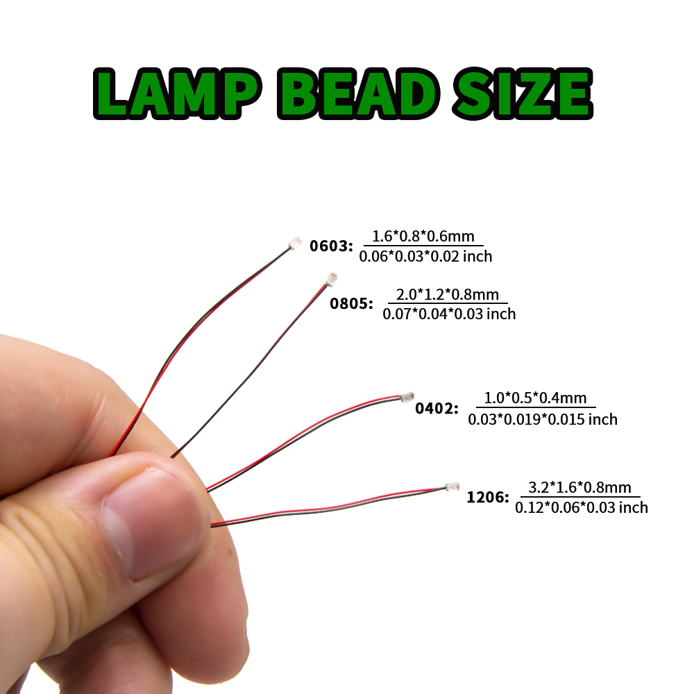 Diy Electronics Project Kit - 10 stks/set Micro LED Lamp Chips