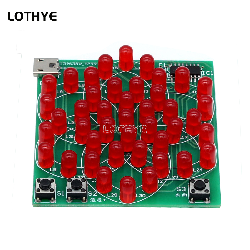 43 Led Multi-Stijl Patroon Ele - Diy Electronics Project Kit recensie en prijs