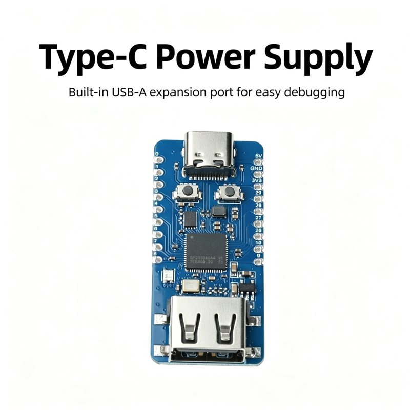 【Nu kopen】RP2350-USB-A microco - Diy Electronics Shop recensie en prijs
