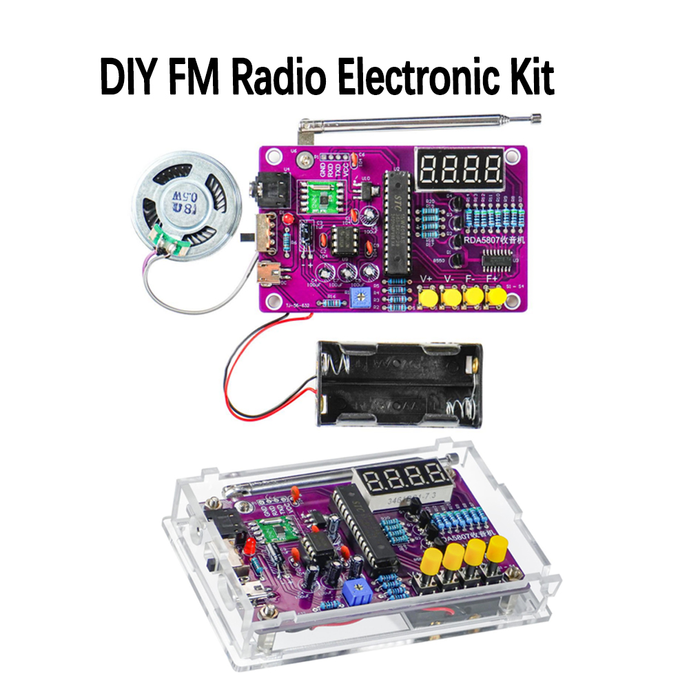 DIY FM-radio elektronische kit - Diy Electronics Project Kit recensie en prijs